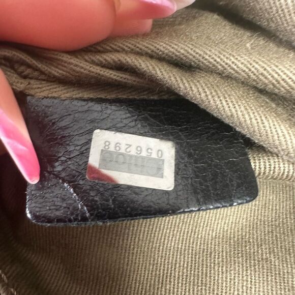 Chloe Harley‎ Small Size Tote Bag 2-Way Canvas Leather - Picture 5 of 16